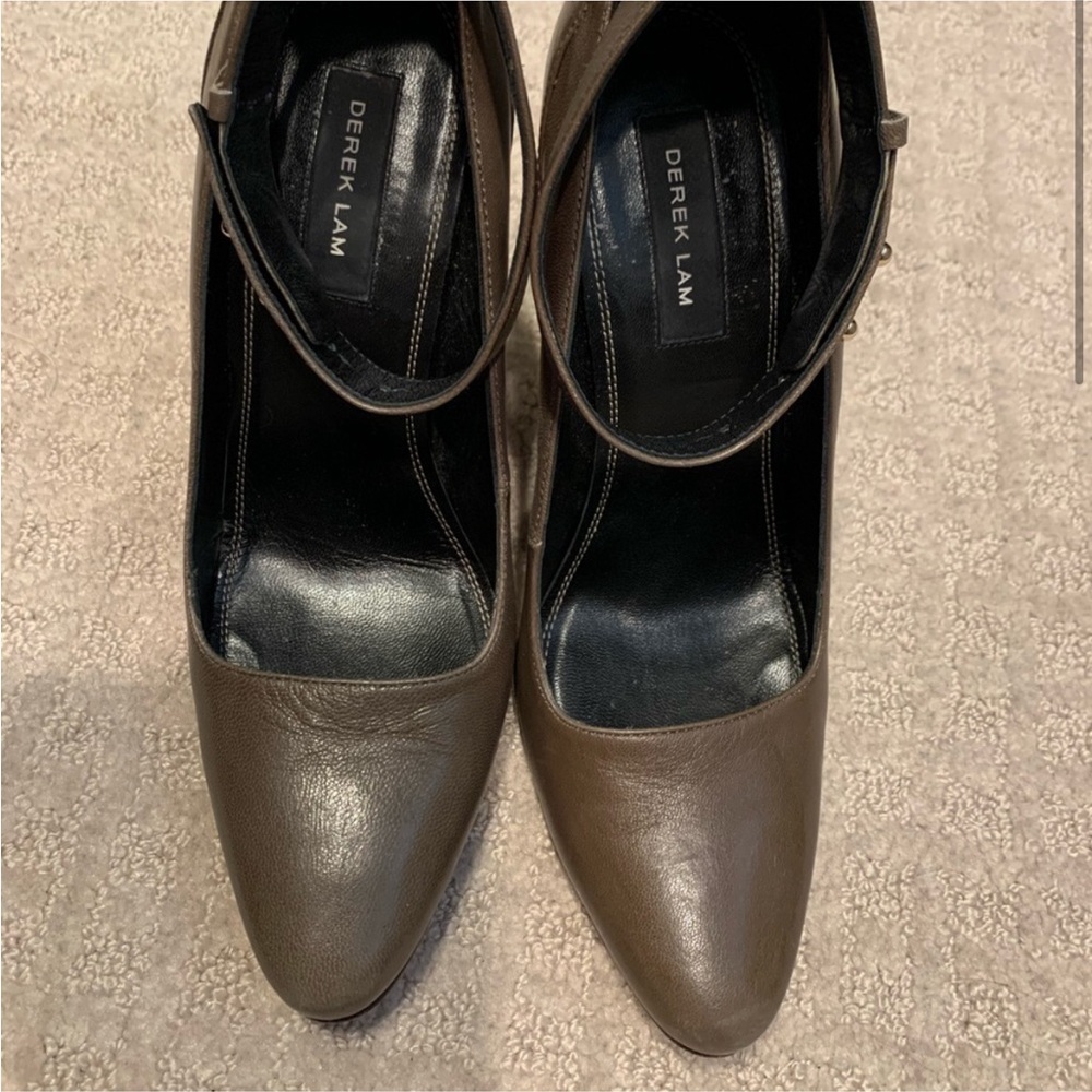 Derek Lam Taupe/gray Heels